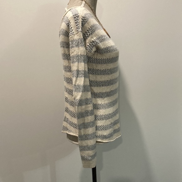 Bethany Mota Striped Scoop-Back Knit Sweater​​​​​​​ - Picture 9 of 16